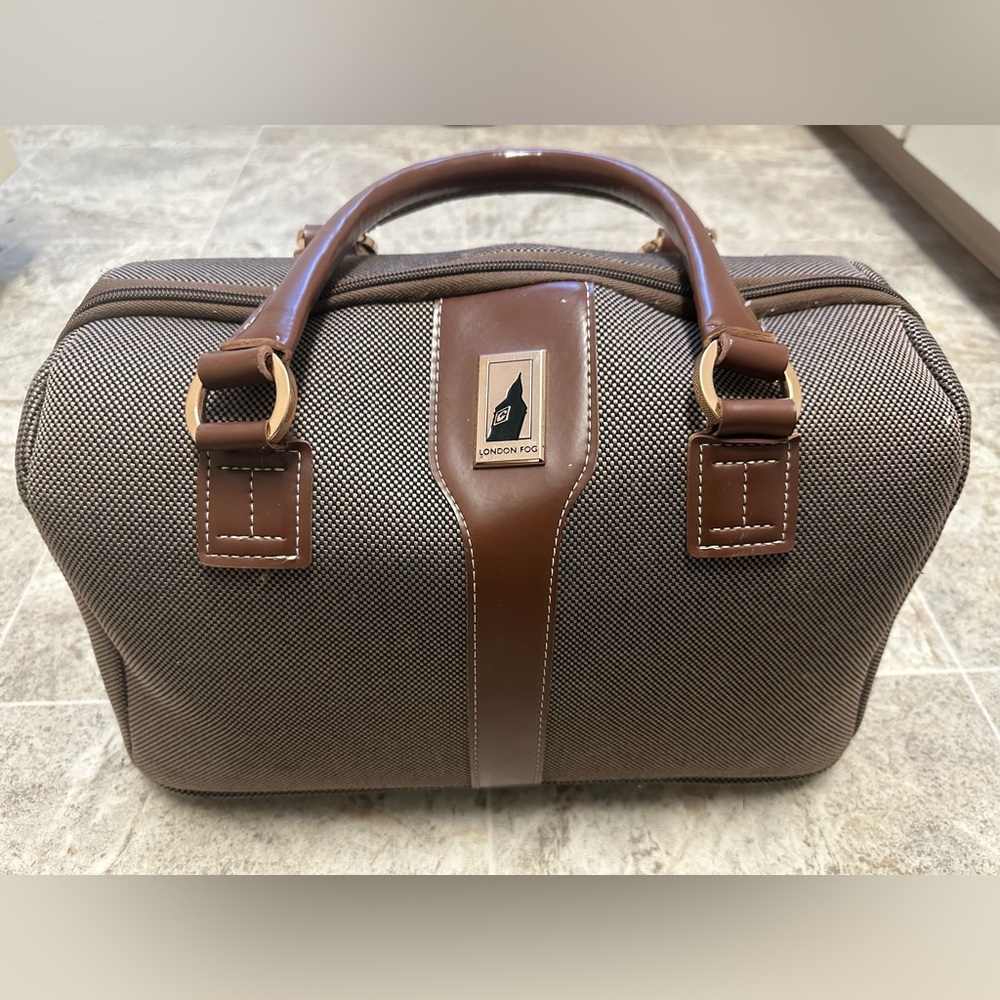 London Fog Brown Travel Duffle Bag
